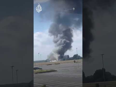 تحطم طائرة في مطار ساوثند شرقي لندن وإغلاق المطار حتى إشعار آخر