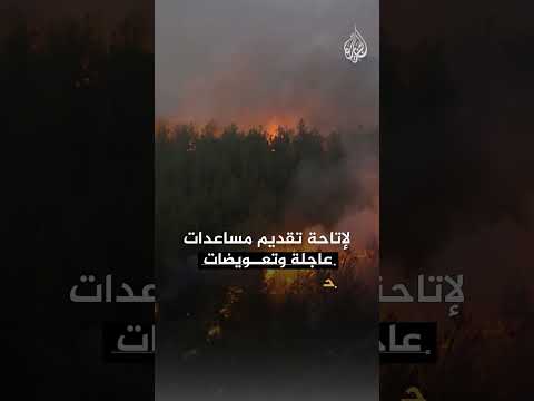 حرائق غرب تركيا تهدد السياحة والبنية التحتية