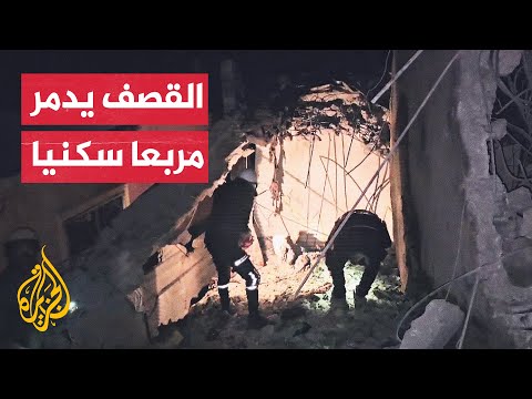 الجزيرة ترصد الدمار الذي خلفة قصف الاحتلال على مخيم الزوايدة وسط قطاع غزة