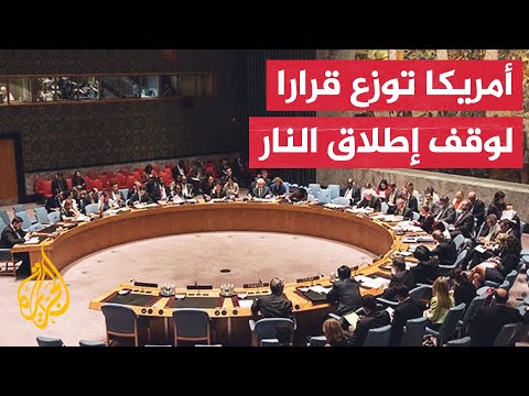 لمدة 6 أسابيع.. أمريكا تدعو في قرار لمجلس الأمن إلى وقف فوري لإطلاق النار في غزة