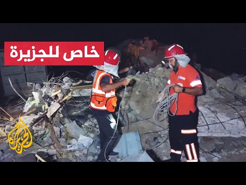 شهداء وجرحى بقصف إسرائيلي استهدف منزلا بشارع الوحدة في مدينة غزة