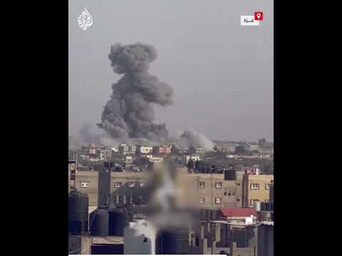 غارة إسرائيلية على رفح جنوبي غزة