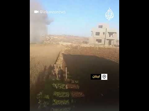 استهداف محيط بلدة شقرا جنوبي لبنان