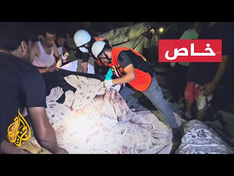 6 شهداء بينهم أطفال ونساء بقصف إسرائيلي على منطقة الزاويدة وسط قطاع غزة