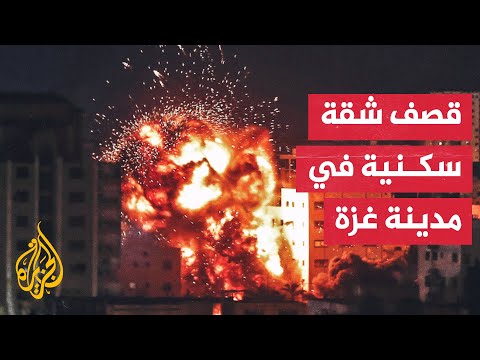 الاحتلال يستهدف شارع الجلاء بمدينة غزة ويوقع شهداء بينهم أطفال