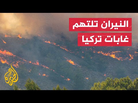 صور أقمار صناعية توثق حجم الحرائق التي اجتاحت تركيا