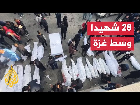 شهداء وجرحى إثر قصف الاحتلال منازل عدة بمنطقة المنارة جنوب خان يونس