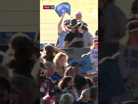 "نريد أن تنتهي الحرب".. هاريس ترد على هتافات داعمي فلسطين بأريزونا