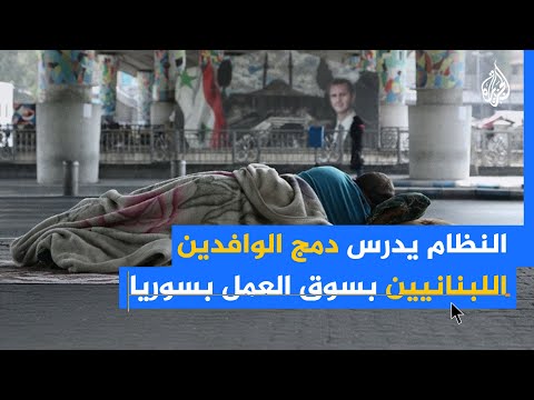 النظام السوري يخطط لدمج الوافدين اللبنانيين في سوق العمل السورية