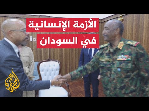 البرهان يبحث مع وكيل الأمين العام للأمم المتحدة للشؤون الإنسانية الانتهاكات المستمرة في الفاشر