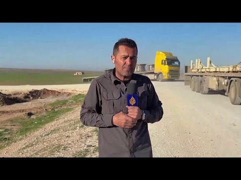 مراسل الجزيرة: عملية الانسحاب تجري من قاعدة قسرك أكبر قاعدة أمريكية في سوريا بريف الحسكة